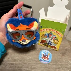 Authentic Megos by Mesuca Disney Zootopia Keychain - Office Nick